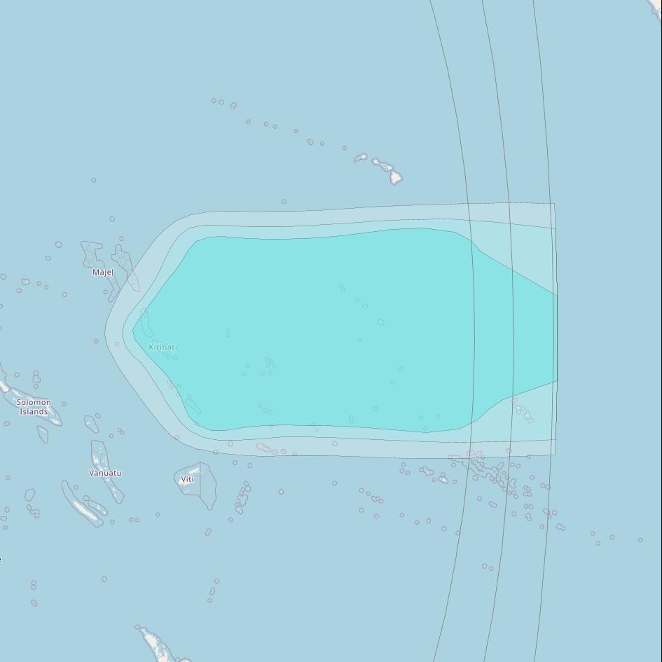 Inmarsat-4F2 at 143&deg; E downlink L-band F2R002 Regional Spot beam coverage map