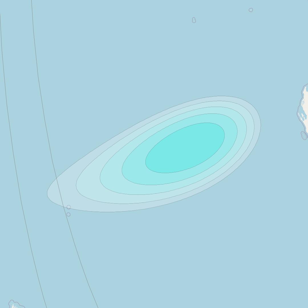 Inmarsat-4F2 at 143&deg; E downlink L-band F2S019 User Spot beam coverage map