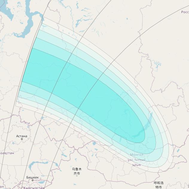 Inmarsat-4F2 at 143&deg; E downlink L-band F2S053 User Spot beam coverage map