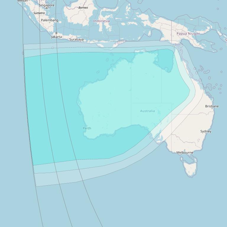 Inmarsat-4F1 at 178&deg; E downlink L-band F1R017 Regional Spot beam coverage map
