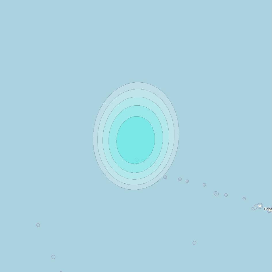 Inmarsat-4F1 at 178&deg; E downlink L-band F1S108 User Spot beam coverage map