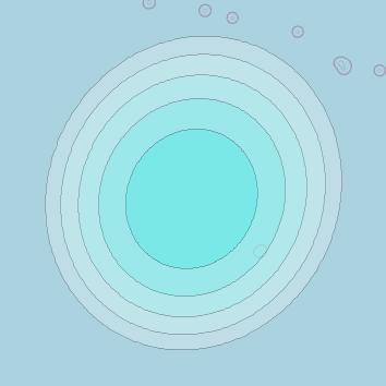 Inmarsat-4F1 at 178&deg; E downlink L-band F1S121 User Spot beam coverage map