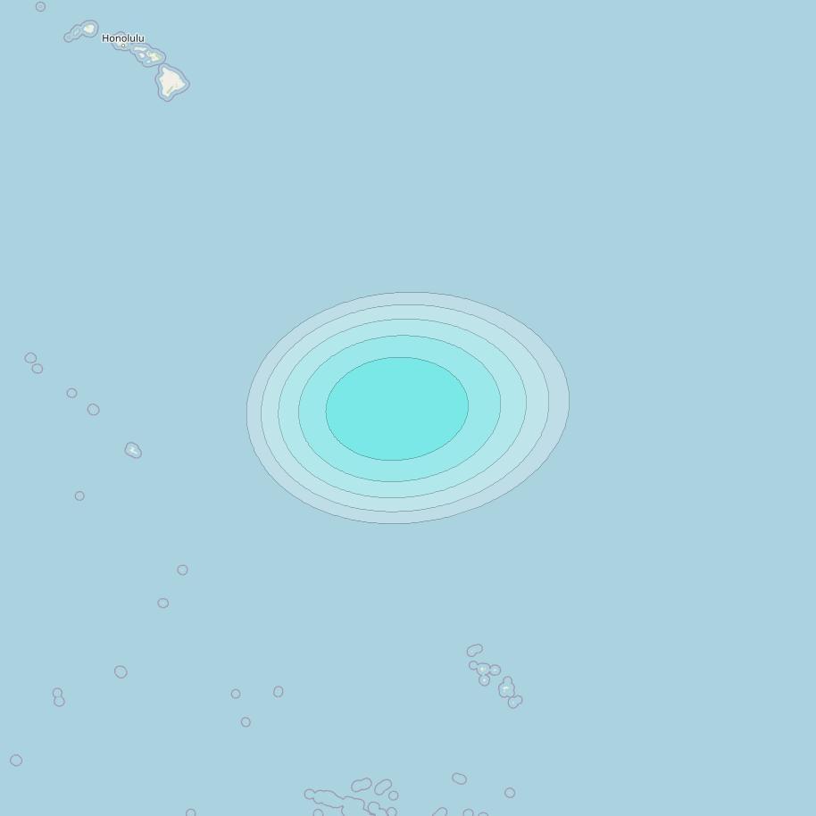 Inmarsat-4F1 at 178&deg; E downlink L-band F1S173 User Spot beam coverage map