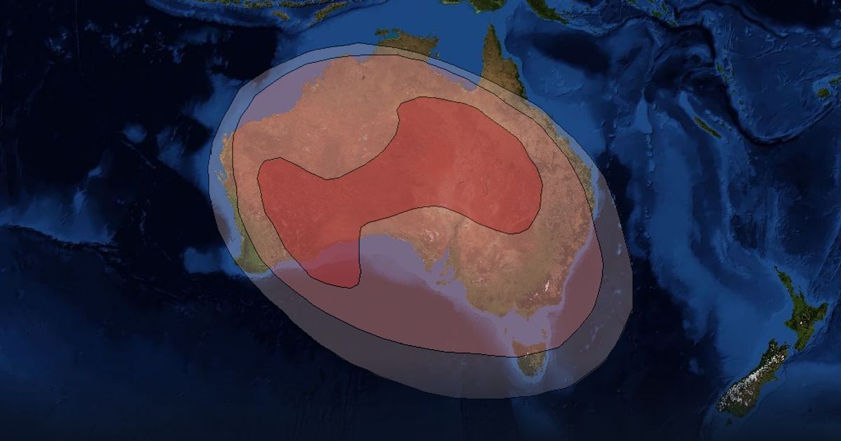 Asiasat 3S Ku-band Steerable Beam beam footprint coverage map, Ku band